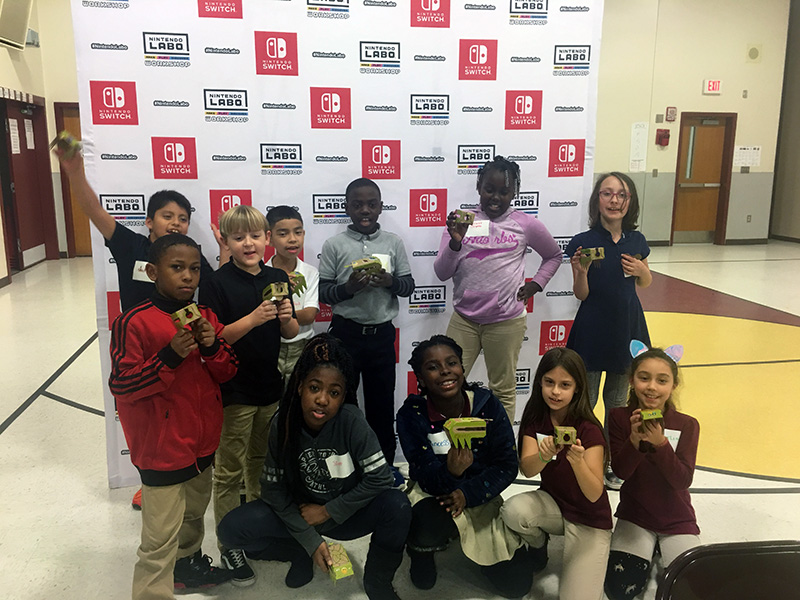 Hands-on product demo inside a GameTruck trailer